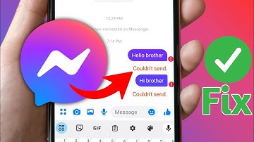 How To Fix Messenger Couldn