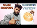 Club factory shopping unboxingreview