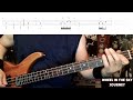 Wheel In The Sky by Journey - Bass Cover with Tabs Play-Along