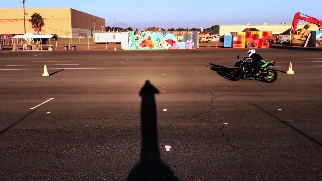 2 Cone Free Style Moto Gymkhana WarmUp 102718 YouTube