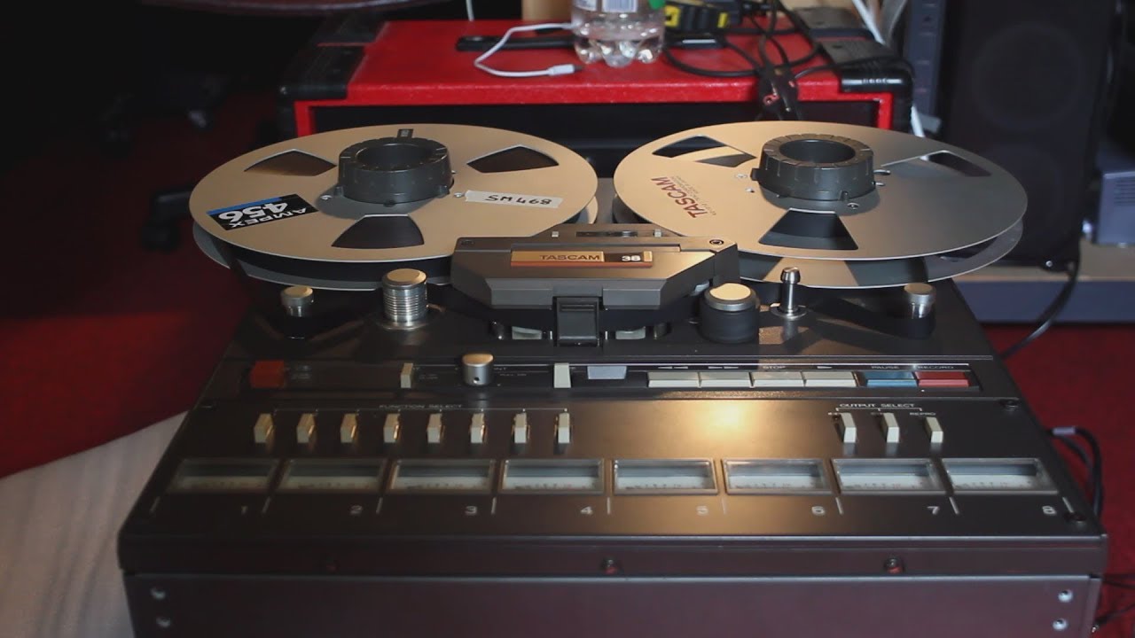 Recording With The Tascam 38 Reel To Reel Tape Recorder (Part A) 