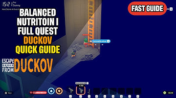 Gebalanceerde voeding 1 Volledige Quest Escape From Duckov Snelle handleiding