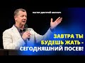 Завтра ты будешь жать сегодняшний посев!