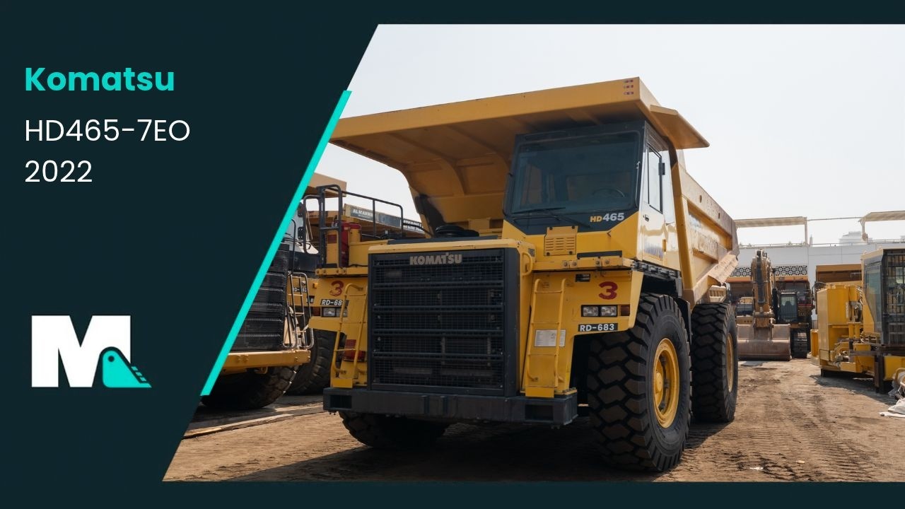 Komatsu HD465-7EO Rigid Dump Truck | 2022
