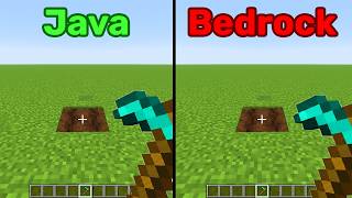 Sounds in Java vs Bedrock