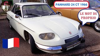 Mot du proprio : Panhard 24 CT de 1966 avec Moteur M10S « Tigre »