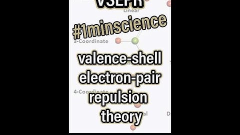 VSEPR in a flash! #shorts