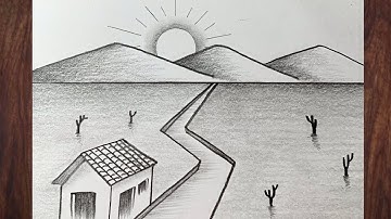 Cách vẽ tranh ĐỀ TÀI PHONG CẢNH đơn giản mà đẹp | how tondraw easy scenery #vetranh