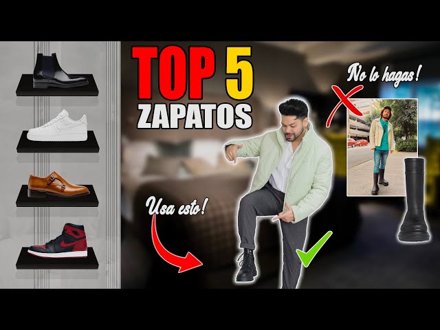 10 zapatos que todo hombre que se diga moderno debe tener en su clóset