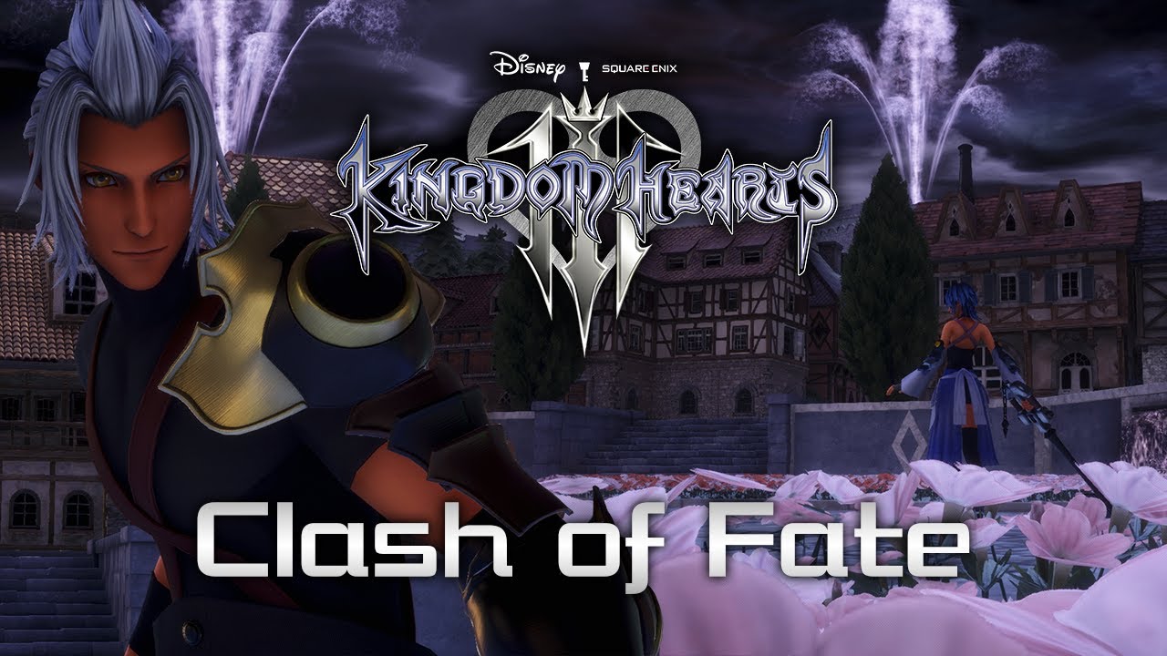 KINGDOM HEARTS III - Aqua VS Terra-Xehanort [Clash of Fate][Recreating Birth By Sleep]