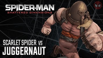 Spider-Man: Shattered Dimensions ● Scarlet Spider (Amazing) vs Juggernaut [1080p60ᴴᴰ]
