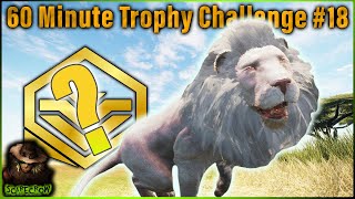 ALBINO LION OUT OF NOWHERE! 60 Minute Trophy Challenge Episode #18! Call of the wild