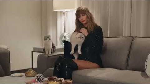Taylor Swift Cat Commercial