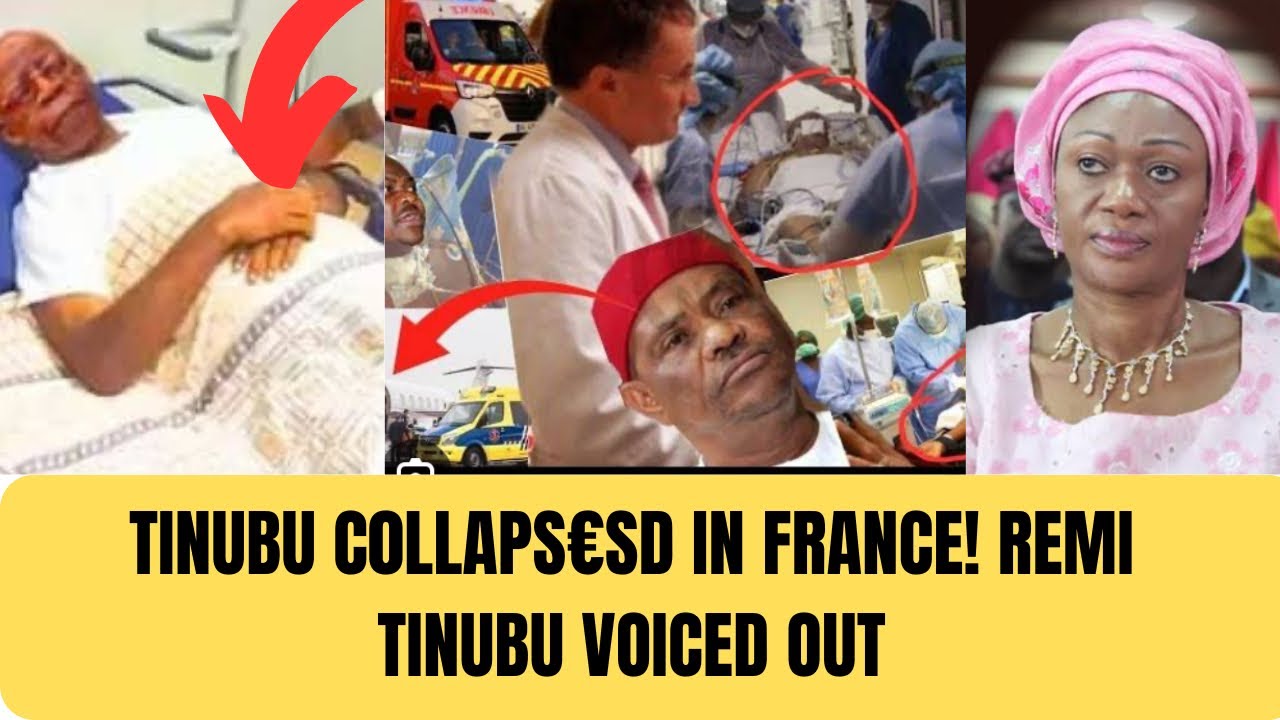 BREAKING NEWS! 🔥TINUBU IN seri0us Health c0ndition in FRANCE 