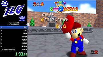 Super Mario 64: 120 Star Randomizer Race (Part 1) - 05/23/21