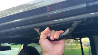 $10 Grab handles for Jeep Wrangler JLU with One Touch Power Top