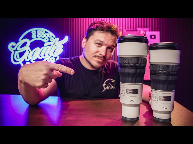 Pro Performance, Under 1kg: Sony 400mm & 600mm GM Hands-On | Sal D'Alia