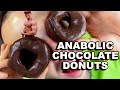 ANABOLIC Chocolate Glazed Donut Recipe REVIEW Remington James Low Calorie High Protein Doughnut