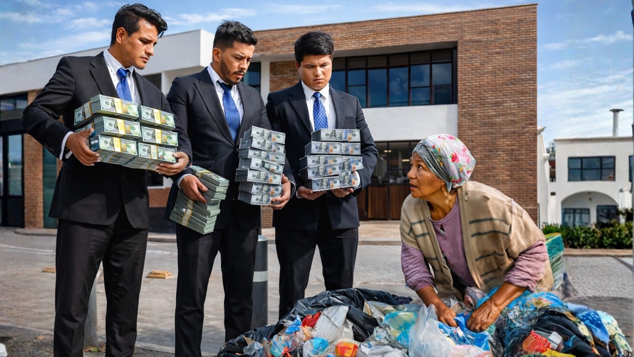 Mulher sem-teto cria três filhos órfãos sem saber que eles se tornariam milionários.