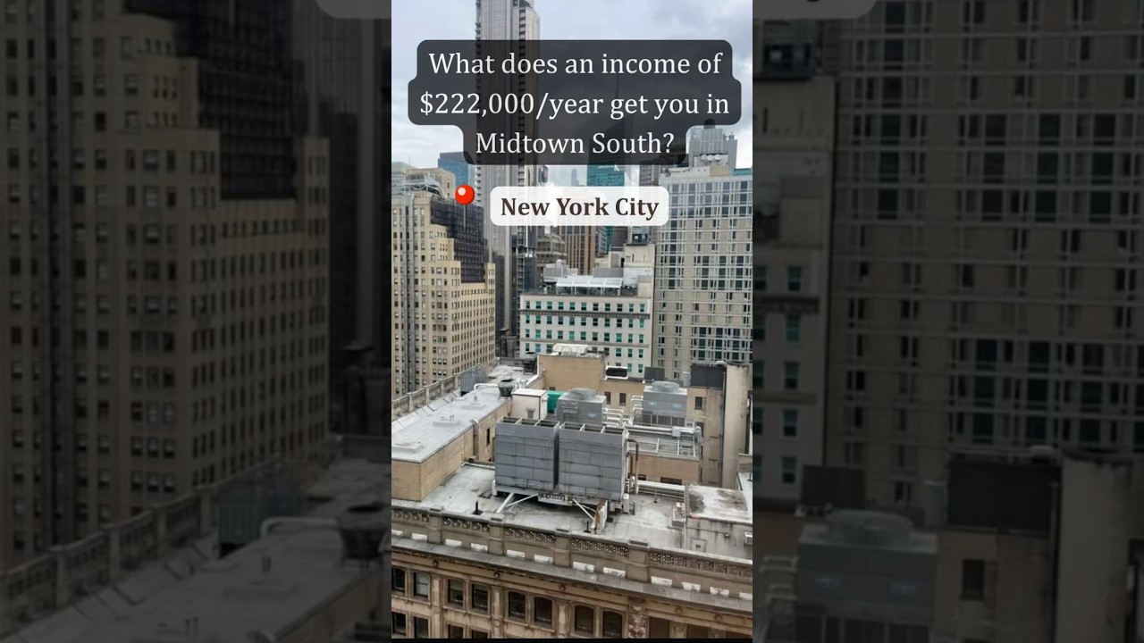 ✨ What $222K/year can get you in Midtown South? ✨ NYC Apartments Tours