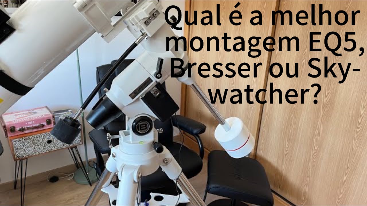 Montagem Bresser Exos 2 x SkyWatcher EQ5, quer saber qual é melhor? #skywatcher #bresser #telescopio