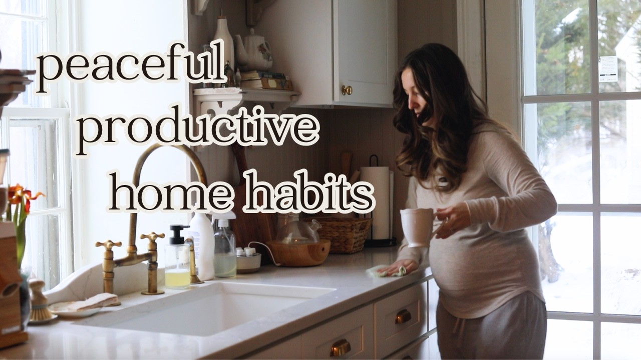 7 essential homemaking routines that keep my home running smoothly | busy mom of 4 habits