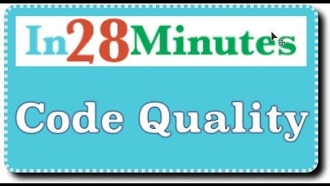 Introduction to Code Quality