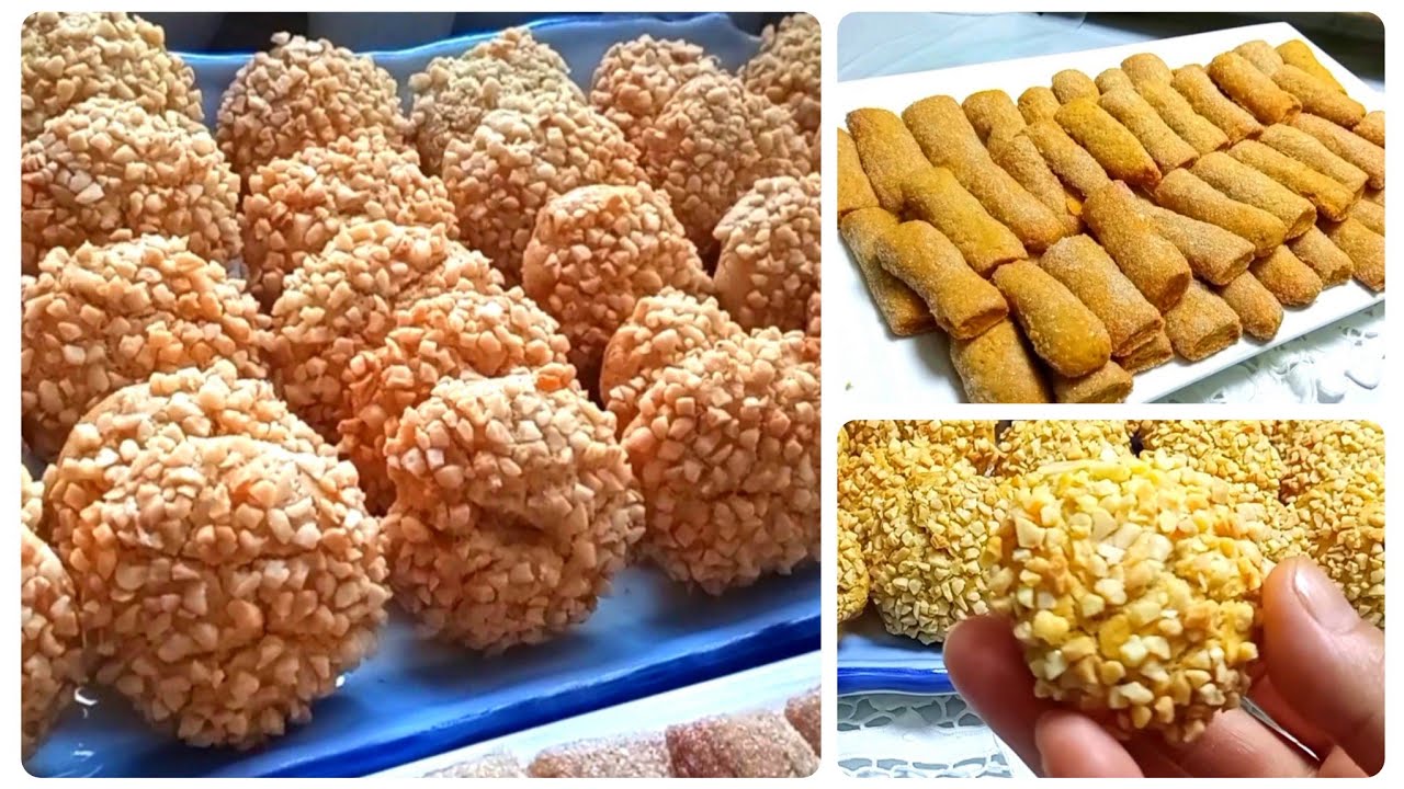 غريبة المرشوشة وحلوة ميمي👌 من ألذ وأسهل الحلويات لي ممكن توجدي للعيد 👌 مقرمشين وهشاش ولذاذ