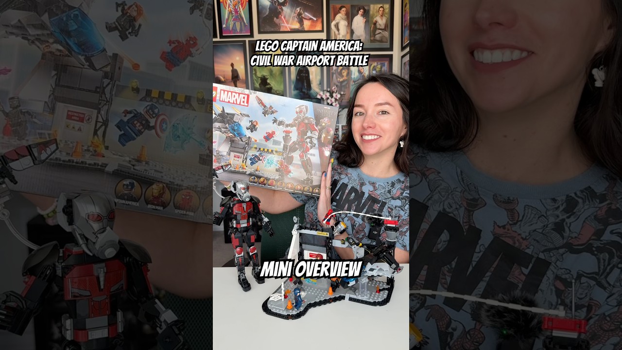 LEGO Первый мститель: Противостояние Битва в аэропорту 