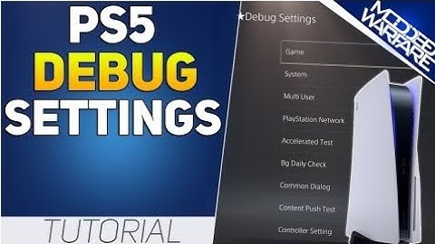 How to run the Debug Settings on the PS5 4.03/4.50/4.51