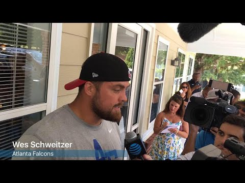 Video: Ben Garland on battling Wes Schweitzer for the starting right guard spot video thumbnail