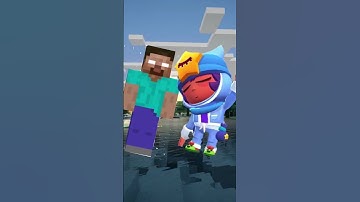 Херобрин против Бравл Старс!#herobrine#nikitaberg#notch#brawlstars