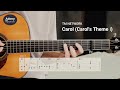 Carol (Carol's Theme Ⅰ) - TM NETWORK [Free TAB] ( Fingerstyle