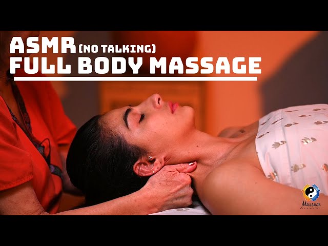 ASMR (No Talking) Full Body Massage #4 - #thanksgiving Edition - YouTube