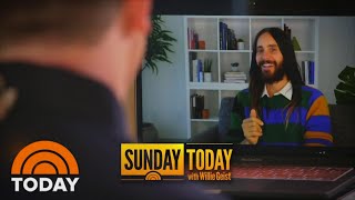 Jared Leto Talks To Willie Geist About His Silent Meditation Retreat | TODAY