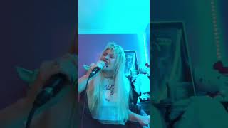 Female vocal rock cover song ?? femalevocalist shorts