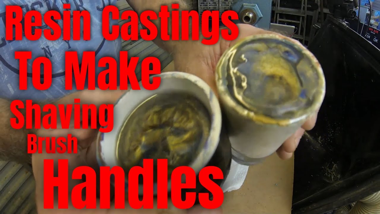 Resin Castings For Shaving Brush Handle Blanks YouTube