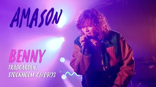 Amason - Benny, live at Trädgården Stockholm