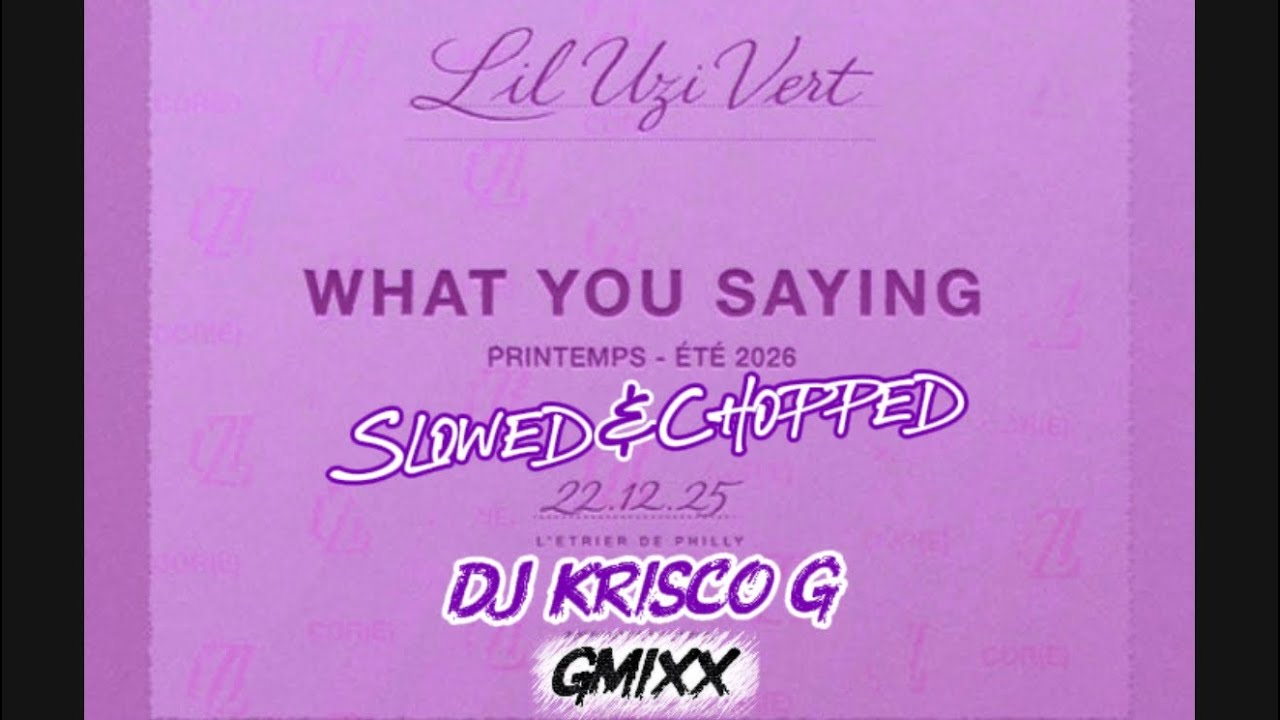 Lil Uzi Vert - What You Saying (Slowed & Chopped)[30min Loop]