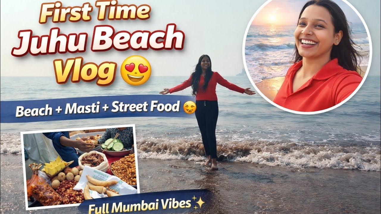 Mumbai famous places zuhu beach ll