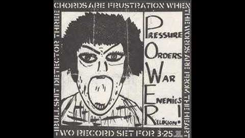 Barbed Wire - "weapons of war" - uk82 punk - Bullshit Detector 3