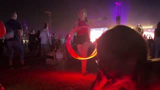 Macklemore LED Hoop Jam at Sziget festival 💟