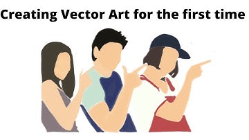 Creating vector art for the first time | Kuch kuch hota hai vector art | speed art | Optimal Art |