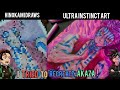 Recreating @ultrainstinctyt ’s Akaza Artwork | Demon Slayer Drawing Tribute