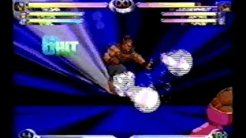 Marvel vs Capcom 2: Akuma Short combo