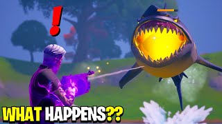 What Happens if Boss Midas Meets A Shark in Fortnite! | Midas' Revenge?