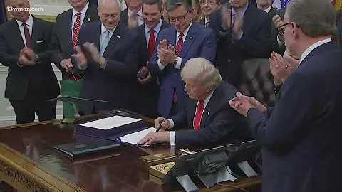 President Trump signs bill to end the longest government shutdown