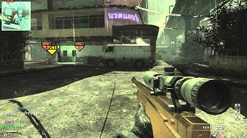 MW3 - Search & Destroy 360 Quickscope - Gold L118a