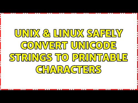 Unix & Linux: