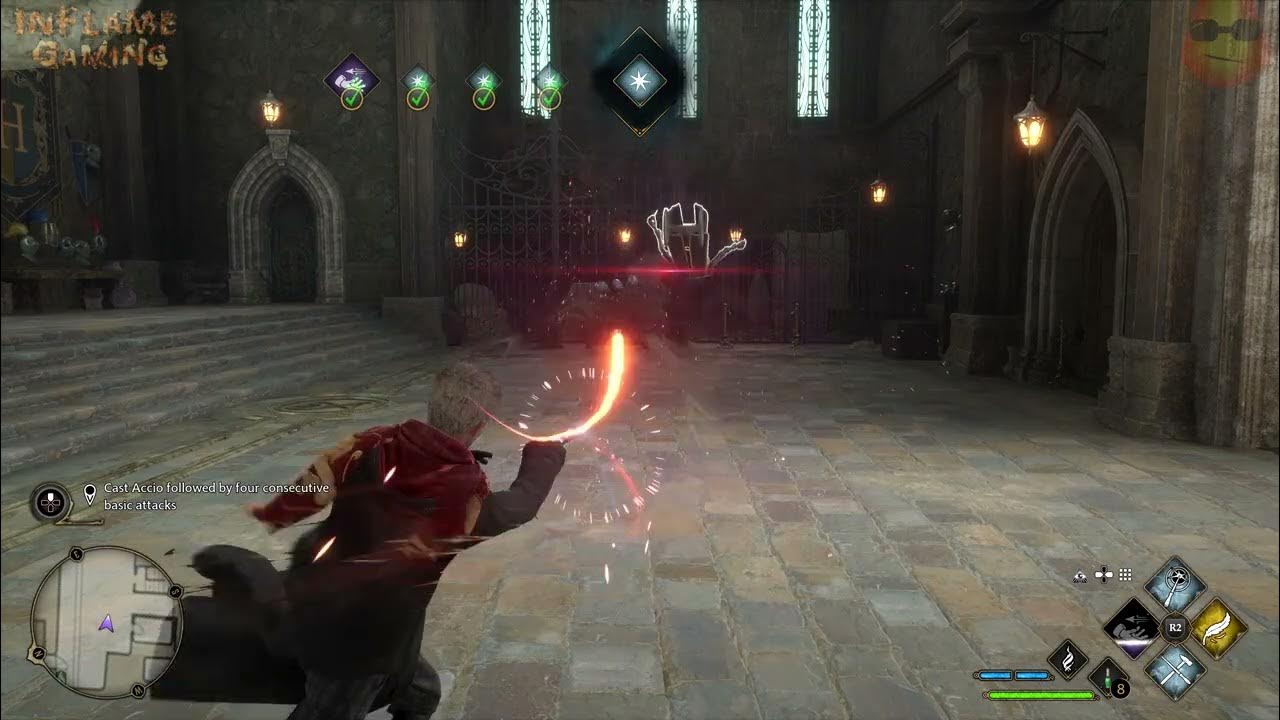 Hogwarts Legacy Spell Combination Practice 1 (Quest Walkthrough